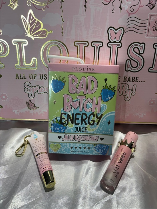 P.Louise Other - Plouise Bad B Energy Lip Gloss - Blue Raspberry (Pink & Green Packaging)